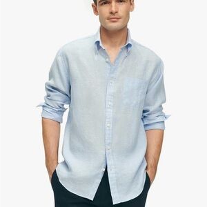 Brooks Brothers Milano Fit Linen Shirt